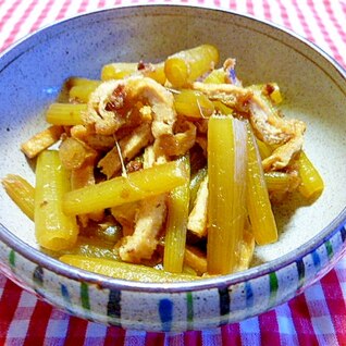 母の味☆ふきと油揚げの炒め煮